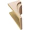 Ekena Millwork 12"W x 12"D x 24"H Wide Rivera Rough Cedar Woodgrain TimberThane Corbel, Primed Tan CORUR12X12X24RIVRCPR - alternate 4